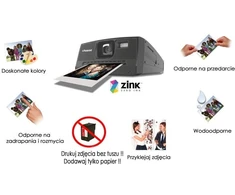 HANIN papier ZINK 2x3 do aparatów Z1 / Z2 i drukarek MT53 / MT56i- 20 zdjęć