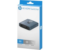 HP HDMI jungiklis, DHC-HD01V, HDMI F – 2x HDMI F, Morandi mėlyna, Hewlett-Packard
