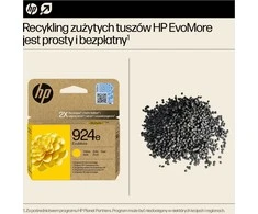 HP No. 924 geltona EVO MORE