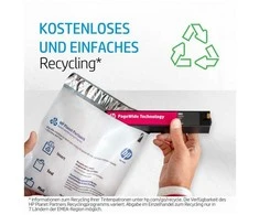 HP hp inc. 849 400 ml juodo rašalo kasetė „PageWide XL“