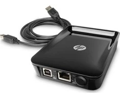 Hewlett Packard (HP) HP 8FP31A JetDirect spausdinimo serverio išorinis USB