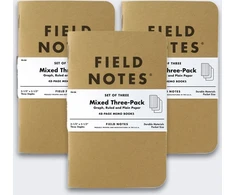 HP Notes Field Notes Original Kraft Mix 3 pak