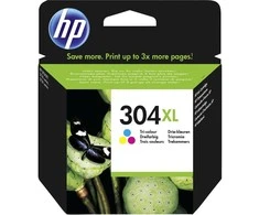 Hewlett Packard (HP) Rak HP Originalus trijų spalvų rašalo kasetė 304XL (N9K07AE # UUS)