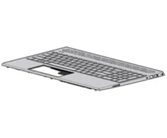 HP Pozostałe priedai do laptopów Housing base + klaviatūra Belgijski Klaviatūros apšvietimas (Pavilion 15)