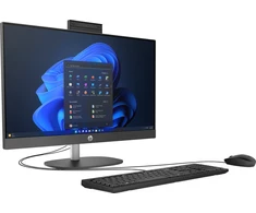 Stacionarus kompiuteris Komputer HP ProOne 240 G10 i3-N300 All-in-One 16GB DDR4 512GB SSD 23.8'' Windows 11 Pro Wi-Fi 6 Pilka (C61RFET)