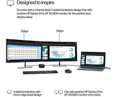 Monitorius HP Series 5 Pro 524pn 24'' WUXGA (9D9A7E9#ABB)