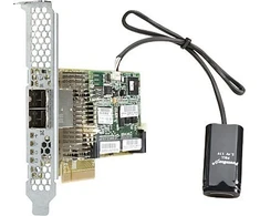 HP „Smart Array P431/4GB FBWC 12Gb“ 2 prievadų išorinis SAS valdiklis RAID valdiklis