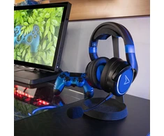 Pixminds Ausinės HP LEXIP X STEELPLAY Metaltech Cobalt Juodos, Mėlynos (JVAMUL00160)