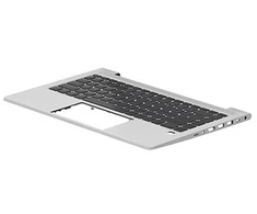 HP TOP COVER W/KB BL UK