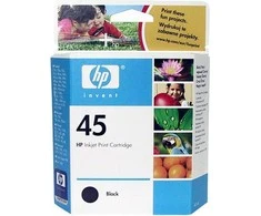 Hewlett Packard (HP) Rak HP ink 51645AE Nr. 45 (juodas)