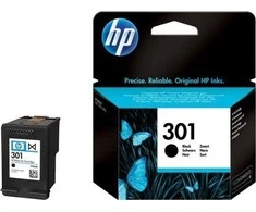 Hewlett Packard (HP) HP juodo rašalo kasetė hp 301, hp301 = ch561ee, 190 p., 3 ml