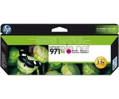 Hewlett Packard (HP) Rašalo kasetėHP 971XL magenta | Officejet Pro X-Series