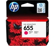 Hewlett Packard (HP) HP Nr.655 (CZ111AE), purpurinė kasetė