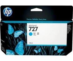 Hewlett Packard (HP) Rak HP Ink HP 727 designjet T920 / 1500 / 2500 (124; 130 ml (124); žalsvai mėlyna