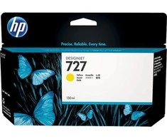 Hewlett Packard (HP) Rak HP Ink HP 727 designjet T920 / 1500 / 2500 (124; 130ml (124); geltona