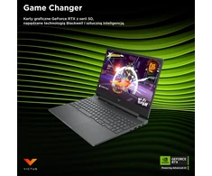 Nešiojamas kompiuteris HP Victus 15-fb3042nw - Ryzen AI 5 340 | 15,6"-144Hz | 16GB | 1TB | noOS | RTX5060 | Juodas