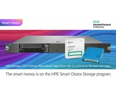Serveris HPE Storage LTO-9 Ultrium Rack Mount Tape Drive 5x LTO-9 45TB duomenų kasetės