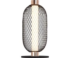 Viokef 8W LED stalo šviestuvas MARGOT, juodos/aukso sp., 3000K, 4311700