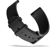 Huami Sk&amp;oacute,rzany dirželis Amazfit Leather Strap Zepp E 20mm (juoda)