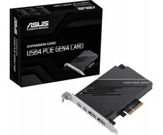 ASUS išplėtimo plokštė USB4 PCIe Gen4, PCIe 4.0 x4, 2x USB4 Type-C, 2x DP
