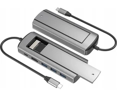 HUB USB Bounn Hub 6in1 sata disko vieta