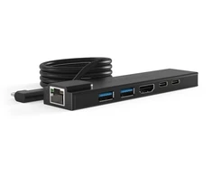 HUB USB Compulocks 1-Meter Cable USB-C Hub doko stotelė USB-C HDMI 10Mb LAN
