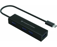 „Conceptronic HUBBIES07B USB-C šakotuvas“.