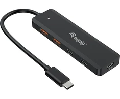 Equip USB šakotuvas USB šakotuvas 4 prievadų 3.2/C->2xUSB-C 2xUSB-A 10Gbps o.Netz.sw