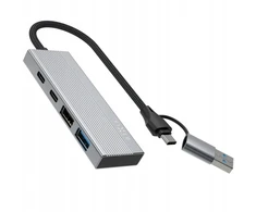 FIXED HUB Port, 4-in-1 for notebooks and tablets,