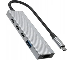 Šakotuvas FIXED HUB Core. 5-in-1 for notebooks and tablets,