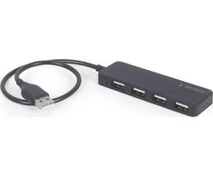 GEMBIRD 4 prievadų USB HUB juodas