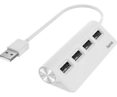 HUB USB Hama 4x USB-A 2.0 (002001200000)