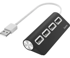 HUB USB Hama 4x USB-A 2.0 (002001190000)