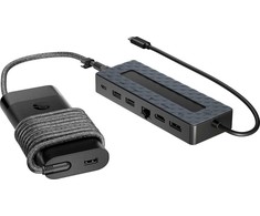 HUB USB HP Universal USB-C Hub and Nešiojamas kompiuteris Charger Combo