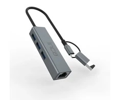 HUB USB Inca INCA Adapteris IUTP-03TX Ethernet > USB und Typ-C 1000Mbit/s