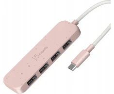 J5CREATE J5Sukurkite EKOLOGIŠKĄ USB-C PRIE 4 prievadų / A TIPO GEN 2 HUB