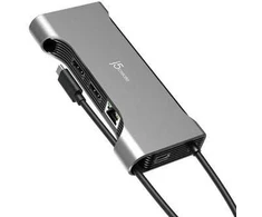HUB USB j5create USB-C Dual 4K60 HDMI Hub/Pro 12-IN-1 (JCD367-N)