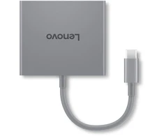 LENOVO USB-C 4 viename kelionių šakotuvas Gen2, juodas