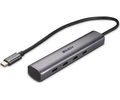 „Lindy“ USB 4 prievadų USB 3.2 Gen 2 C tipo šakotuvas