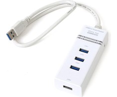 HUB USB Omega 4x USB- A 3.0 (OUH34W)