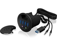 HUB USB Icy Box 4x USB-A 3.0 (IB-HUB1403A)
