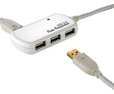 USB šakotuvas Roline 4x USB-A (1085 04 12)