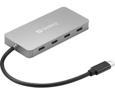 Sandberg USB-C iki 4 x USB-C šakotuvo