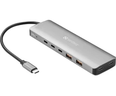 HUB USB Sandberg USB-C to 5 x USB-C + 2 x (136-79)