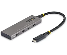 HUB USB StarTech .COM 4-Port USB-C Hub 10Gbps 100W Power Delivery 4x USB-C Ports �berstromschutz PCR-Aliuminio f�r MacBook Dell ThinkPad HP (309B-USBC-HUB)