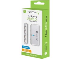 USB ŠAKOTUVAS Techly 4x USB-A 2.0 (IUSB2-HUB599TY)