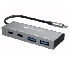 HUB USB Techly Techly Hub USB 3.2 2xUSB-A/2x USB C