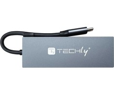 HUB USB Techly Techly Hub USB-C 4 viename