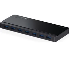 TP-LINK 7 prievadų USB 3.0 šakotuvas, darbalaukio 12 V / 2,5 A maitinimo adapteris komplekte
