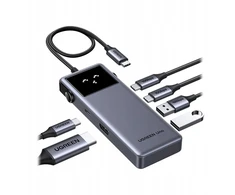 HUB USB Ugreen UGREEN CM889 6 viename USB-C į HDMI, 4K 3x USB, PD 100W